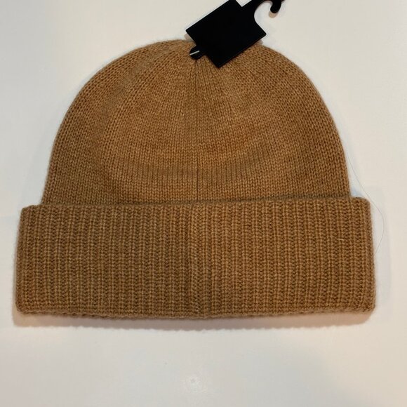 NWT Echo Lofty Wool & Cashmere Beanie OS Beige